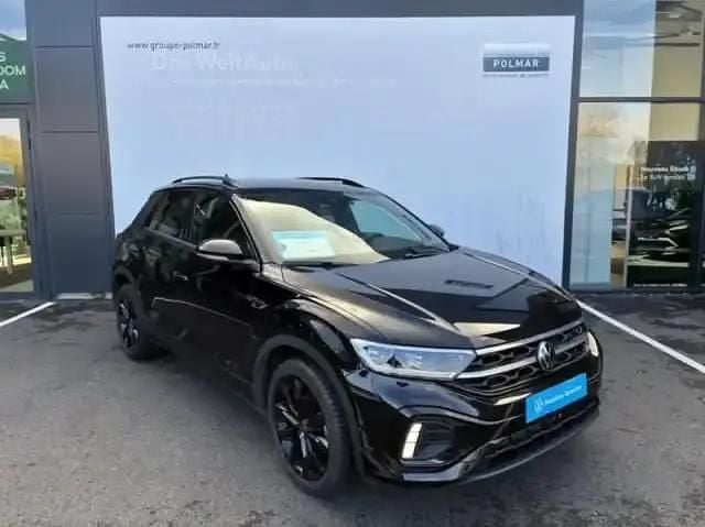 Noir intense nacrée Utilisé 2023 VW T-Roc R-line SUV | 29 780 € (Prix juste) - Image 1/4