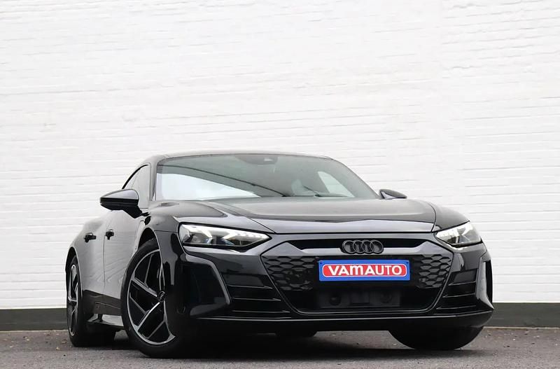 Noir Utilisé 2022 Audi e-tron GT quattro Sport Berline | 61 950 € (Super prix) - Image 1/4