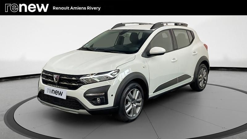 Blanc Utilisé 2021 Dacia Sandero Comfort Citadine | 14 990 € (Prix assez cher) - Image 1/4