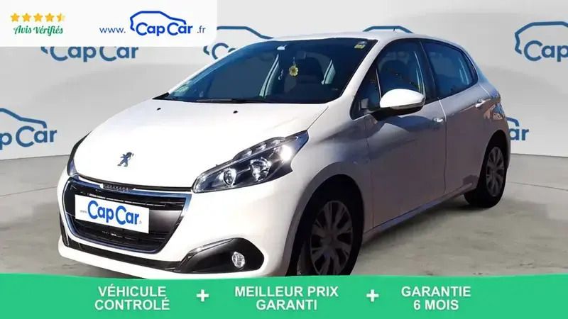 Blanc Utilisé 2019 Peugeot 208 Business-Line Citadine | 10 790 € (Bon prix) - Image 1/4