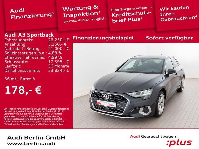 Utilisé 2023 Audi A3 Sportback Sport Berline | 24 990 € - Image 1/4