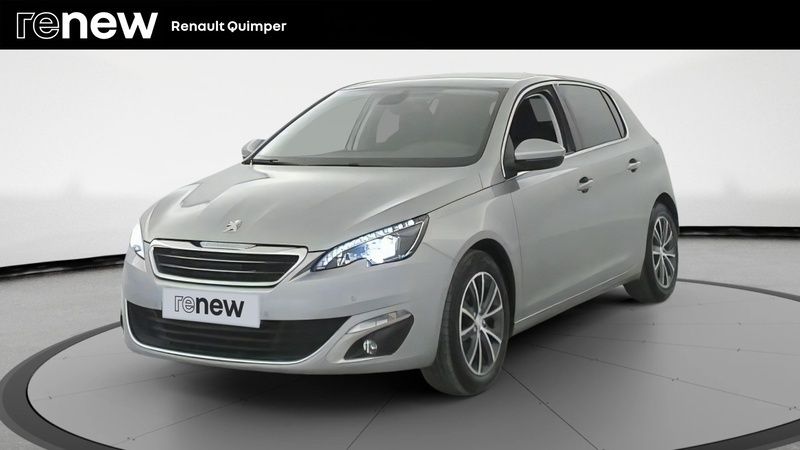Gris Utilisé 2017 Peugeot 308 Allure Berline | 11 970 € (Prix juste) - Image 1/4