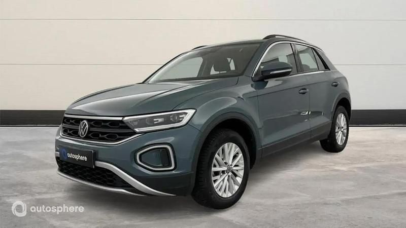 Bleu Utilisé 2022 VW T-Roc Life SUV | 22 999 € (Prix juste) - Image 1/4