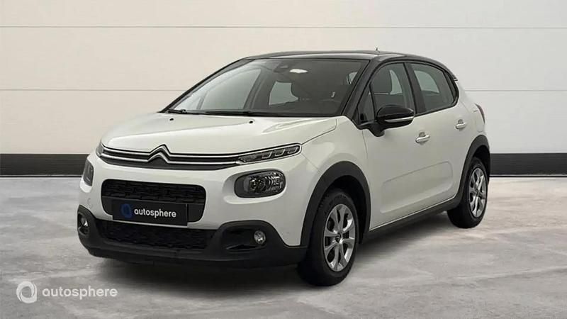 Blanc Utilisé 2020 Citroën C3 Business Class Citadine | 9 499 € (Prix juste) - Image 1/4