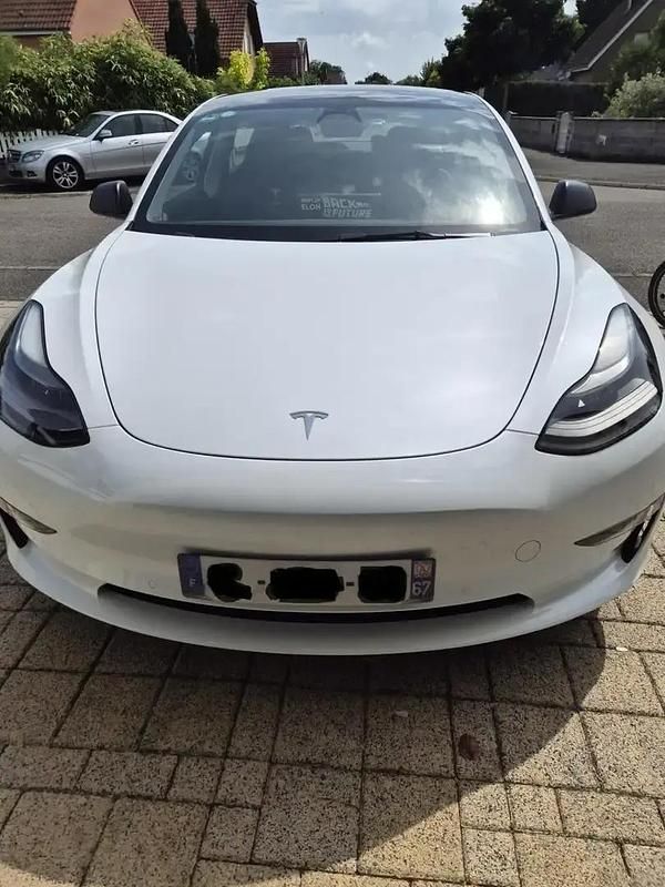 Blanc Utilisé 2022 Tesla Model 3 Long Range AWD Berline | 28 000 € (Bon prix) - Image 1/4