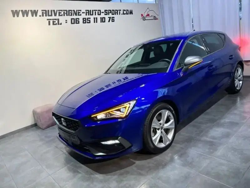 Bleu Utilisé 2020 Seat Leon FR Berline | 25 950 € (Prix assez cher) - Image 1/4