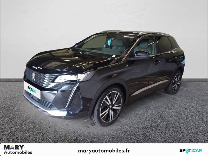 Noir Utilisé 2021 Peugeot 3008 GT | 21 990 € (Prix cher) - Image 1/4
