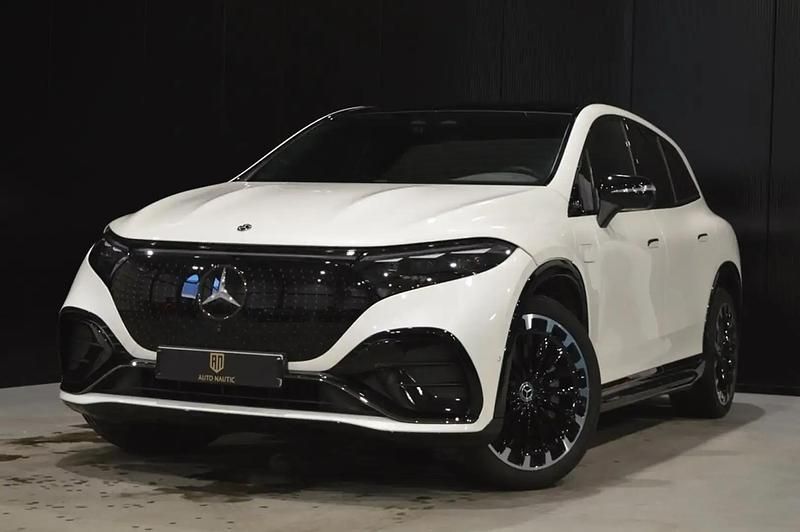 Blanc Occasion 2023 Mercedes EQS450+ AMG line SUV | 75 900 € (Prix juste) - Image 1/4