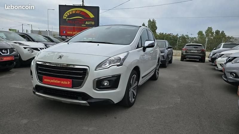 Blanc Utilisé 2016 Peugeot 3008 Monospace | 8 990 € - Image 1/4