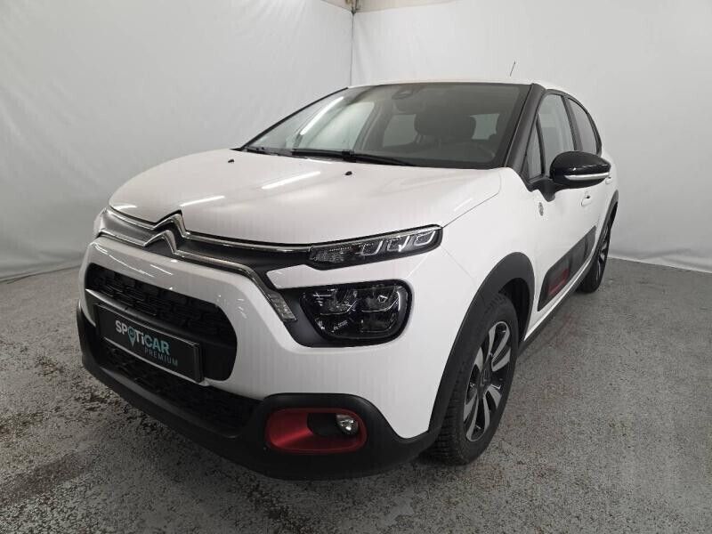 Blanc Utilisé 2022 Citroën C3 PureTech Citadine | 10 890 € (Prix juste) - Image 1/4