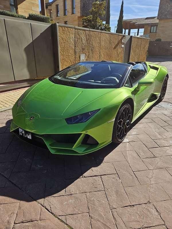 Occasion Lamborghini Huracán 639 ch (469 kW) 2021 Vert Cabriolet