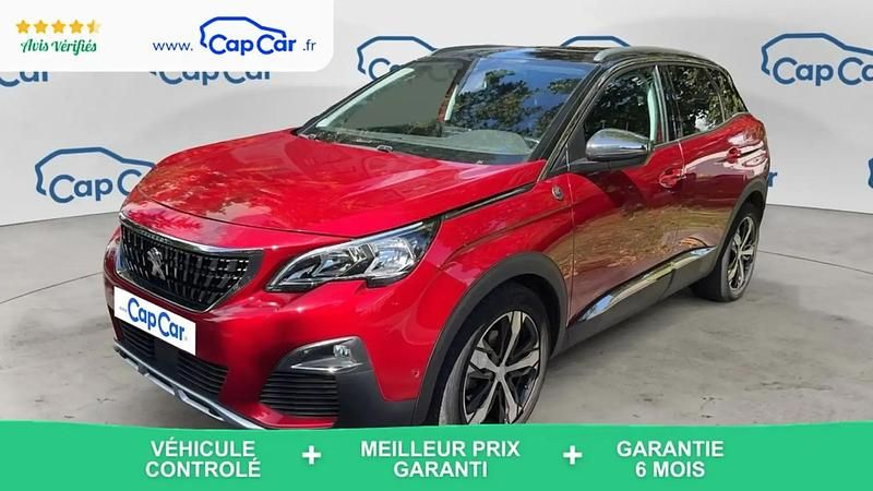 Rouge Utilisé 2019 Peugeot 3008 Crossway SUV | 11 990 € (Super prix) - Image 1/4