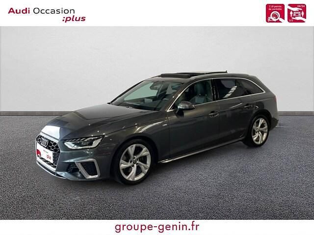 Gris daytona nacré Utilisé 2020 Audi A4 S-Line Break | 28 790 € (Prix assez cher) - Image 1/4