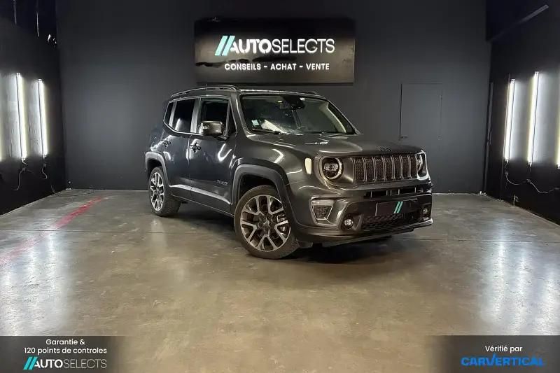 Gris Utilisé 2022 Jeep Renegade SUV | 26 990 € - Image 1/2
