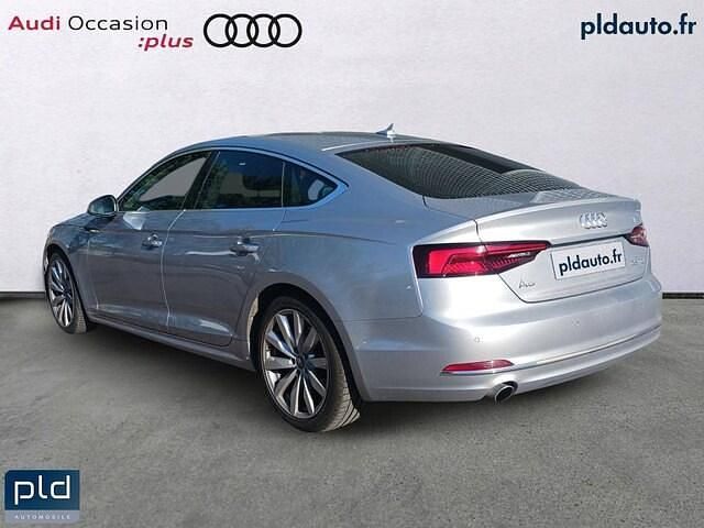 Occasion Audi A5 Sportback Design 150 ch (110 kW) 2019 Argent fleuret métallisé Citadine