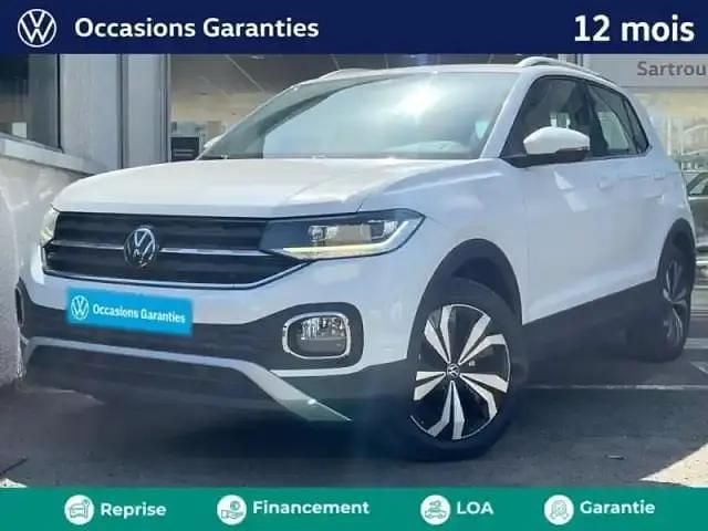 Blanc pur Utilisé 2021 VW T-Cross SUV | 16 889 € (Bon prix) - Image 1/4