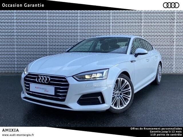 Blanc glacier métallisé Occasion 2018 Audi A5 Sportback Design Citadine | 29 890 € (Prix juste) - Image 1/4
