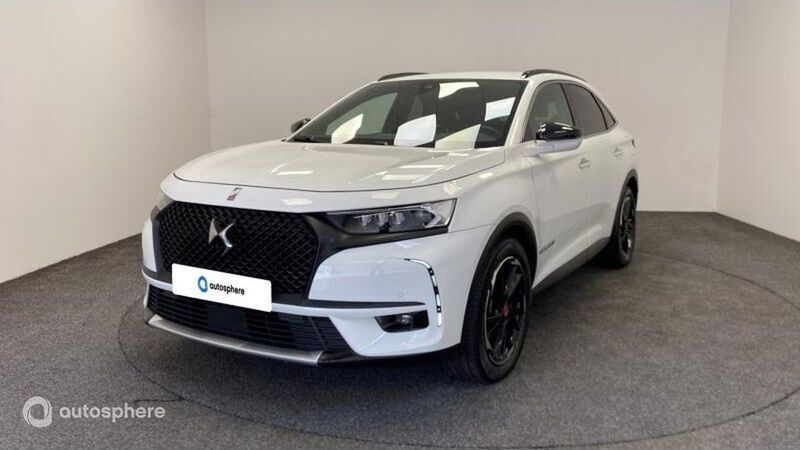 Blanc Utilisé 2021 DS Automobiles DS7 Crossback Performance Line Plus SUV | 27 999 € (Prix juste) - Image 1/4