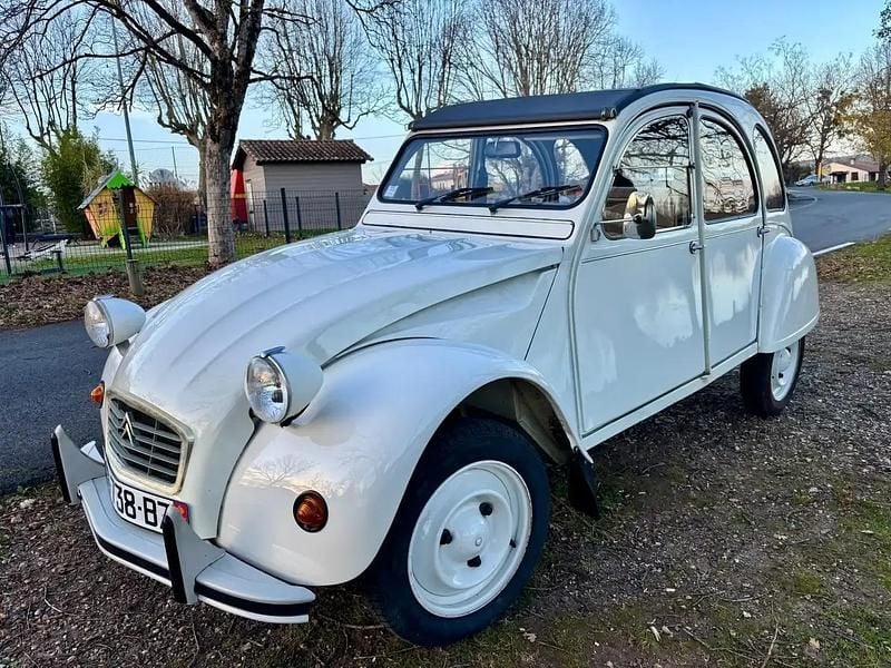 Blanc Occasion 1985 Citroën 2CV Berline | 4 500 € - Image 1/4