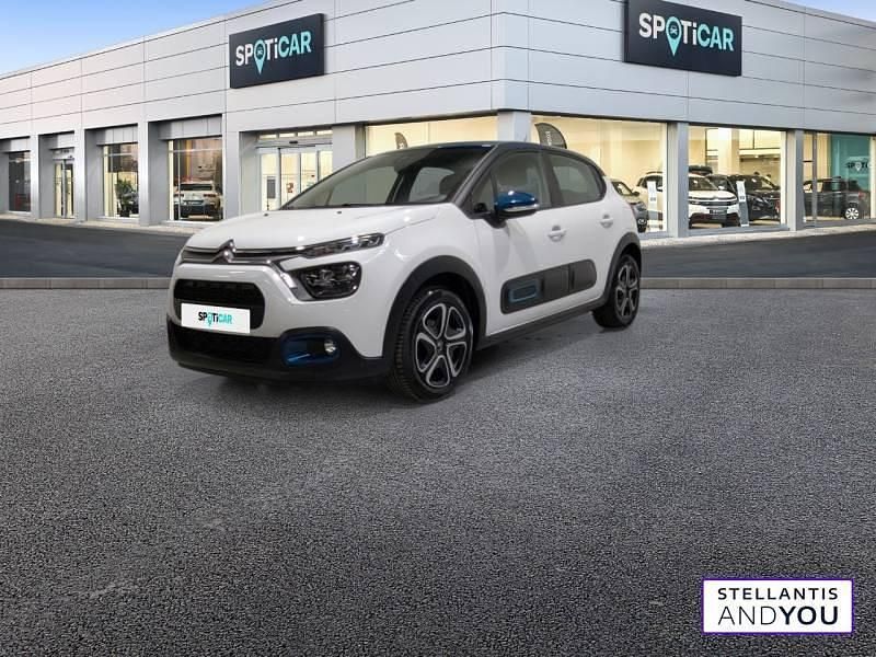 Blanc Occasion 2021 Citroën C3 Feel Citadine | 10 400 € (Prix juste) - Image 1/4