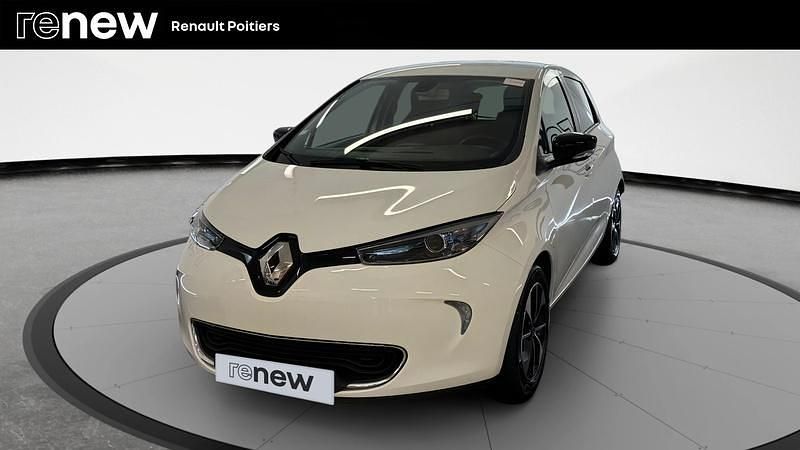 Blanc Utilisé 2018 Renault Zoe Intens Citadine | 8 490 € (Prix assez cher) - Image 1/4