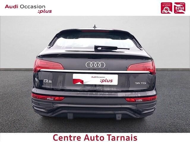 Occasion Audi Q5 Sportback Business 163 ch (119 kW) 2022 Noir brillant SUV