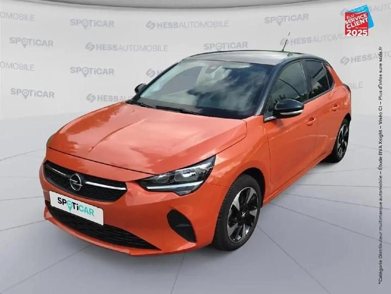 Orange Utilisé 2021 Opel Corsa-e Edition Citadine | 11 999 € (Prix juste) - Image 1/4