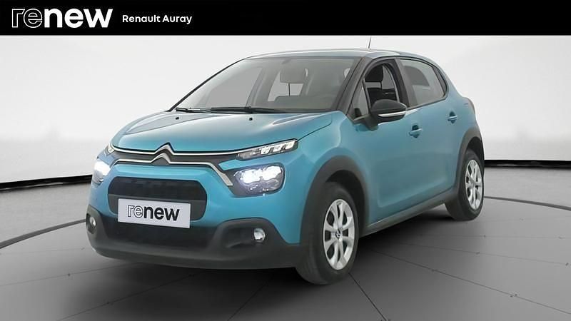 Bleu Utilisé 2023 Citroën C3 Citadine | 11 970 € (Bon prix) - Image 1/4