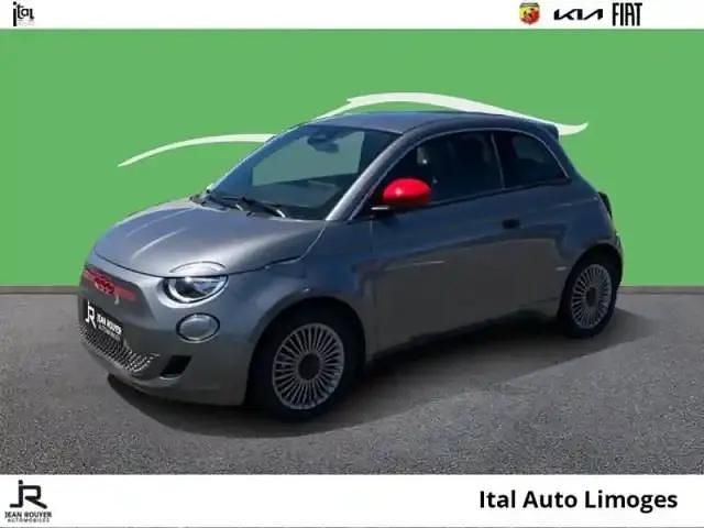 Occasion Fiat 500e Red 69 kW (95 ch) 2023 Mineral grey métal Citadine