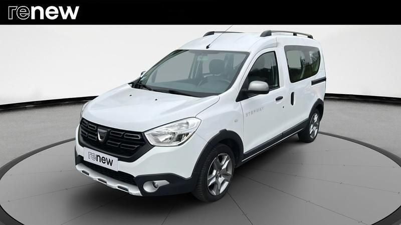 Blanc Occasion 2018 Dacia Dokker Stepway Monospace | 11 990 € (Prix juste) - Image 1/4