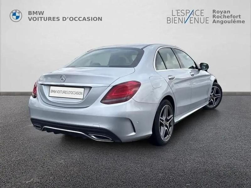 Occasion Mercedes C200 AMG line 162 ch (119 kW) 2019 Argent Berline