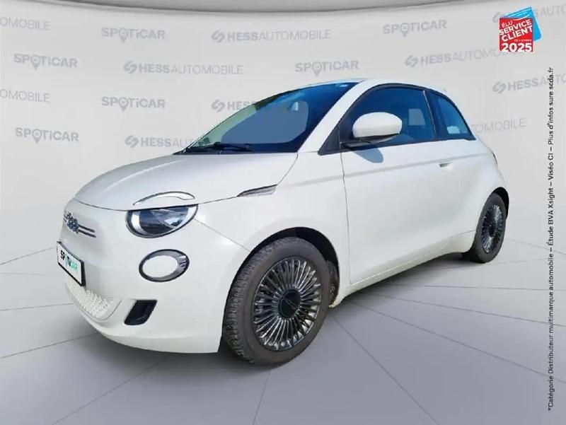 Blanc Utilisé 2022 Fiat 500e Berline | 13 499 € (Super prix) - Image 1/4