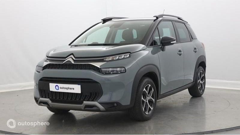 Vert Utilisé 2022 Citroën C3 Aircross PureTech SUV | 15 999 € - Image 1/4