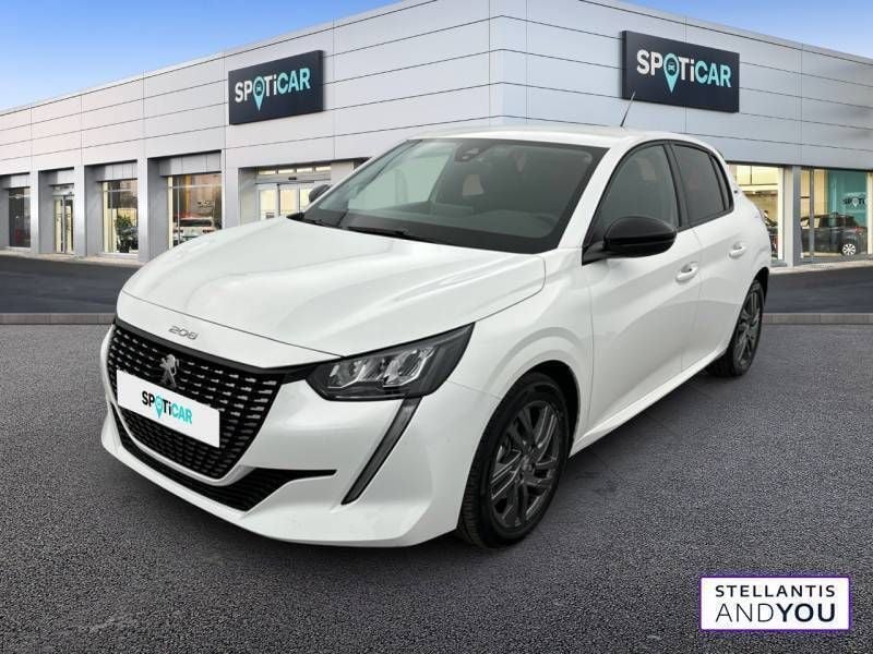 Blanc Utilisé 2022 Peugeot 208 Style Citadine | 14 990 € (Bon prix) - Image 1/3