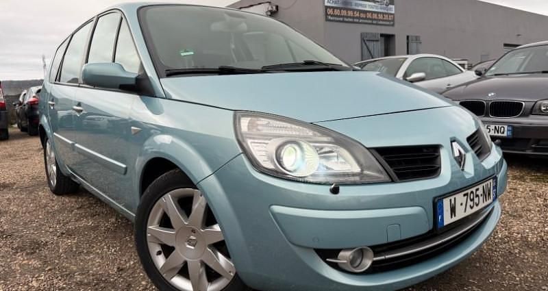 Bleu Occasion 2007 Renault Grand Scénic II Exception Monospace | 4 999 € - Image 1/4