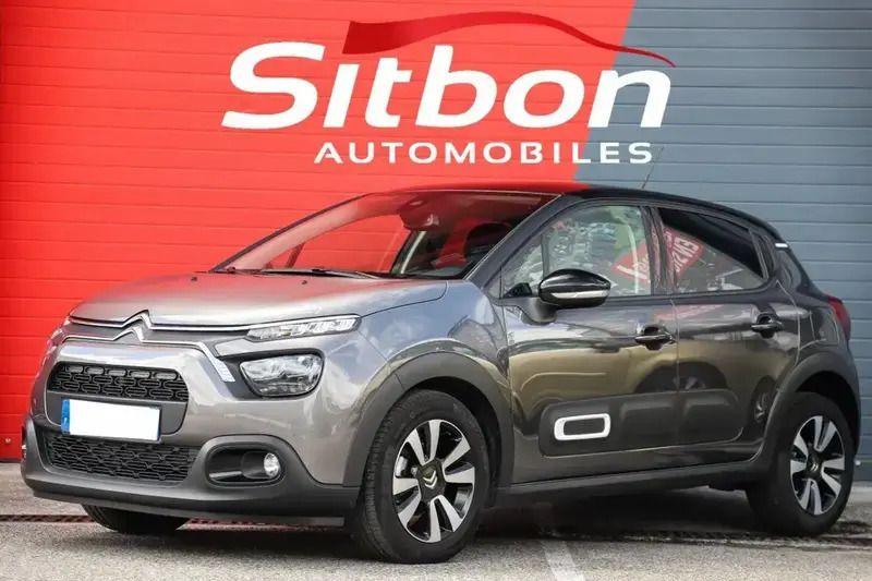 Gris Utilisé 2024 Citroën C3 PureTech Citadine | 14 970 € (Bon prix) - Image 1/4