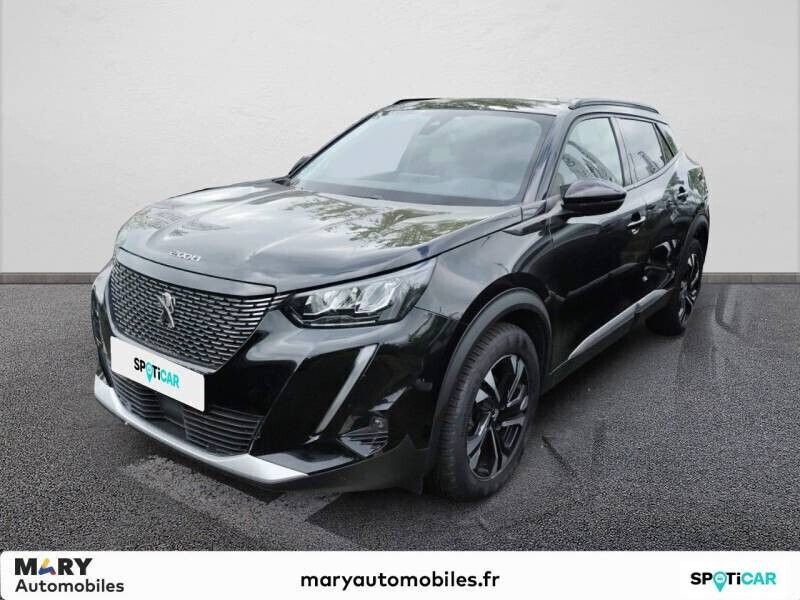 Noir Utilisé 2022 Peugeot 2008 Allure SUV | 17 990 € (Prix juste) - Image 1/4