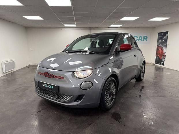Gris Utilisé 2022 Fiat 500e Red Citadine | 13 970 € (Prix juste) - Image 1/4