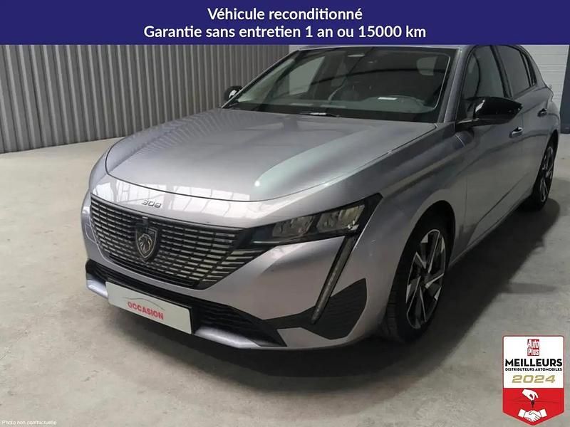 Gris Utilisé 2024 Peugeot 308 Allure Berline | 23 150 € (Prix juste) - Image 1/4