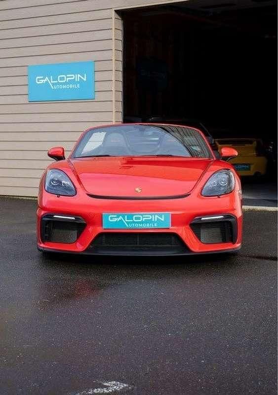 Occasion Porsche 718 Spyder 421 ch (309 kW) 2020 Rouge Cabriolet