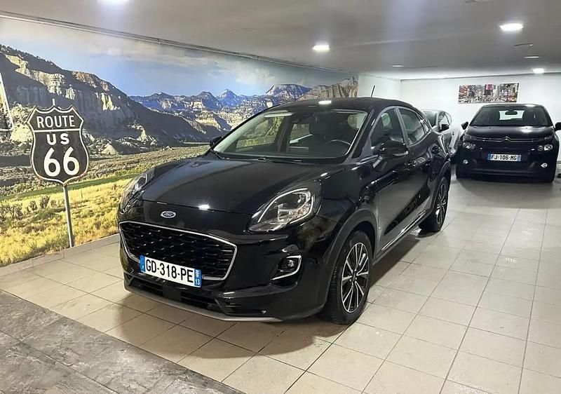 Noir Occasion 2021 Ford Puma Titanium X Berline | 10 990 € (Super prix) - Image 1/4