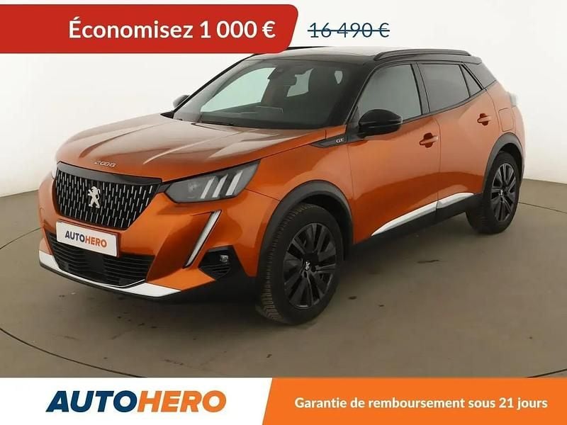 Orange Occasion 2019 Peugeot 2008 GT SUV | 15 490 € (Prix juste) - Image 1/2