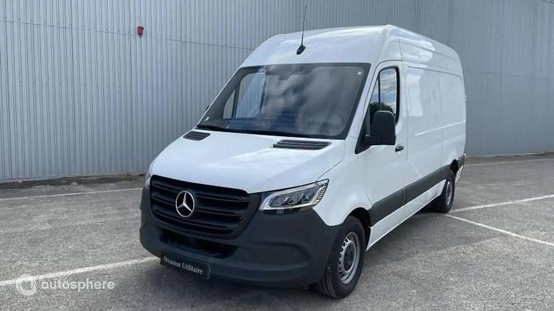 Blanc Utilisé 2021 Mercedes Sprinter Van | 27 990 € (Prix cher) - Image 1/4