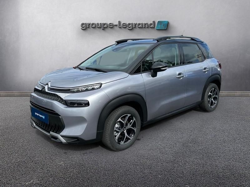 Gris Utilisé 2024 Citroën C3 Aircross PureTech SUV | 20 980 € (Prix assez cher) - Image 1/4