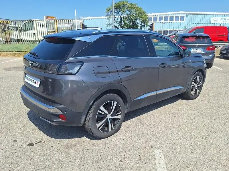 Gris Utilisé 2022 Peugeot 3008 GT SUV | 25 370 € (Prix juste) - Image 1/4