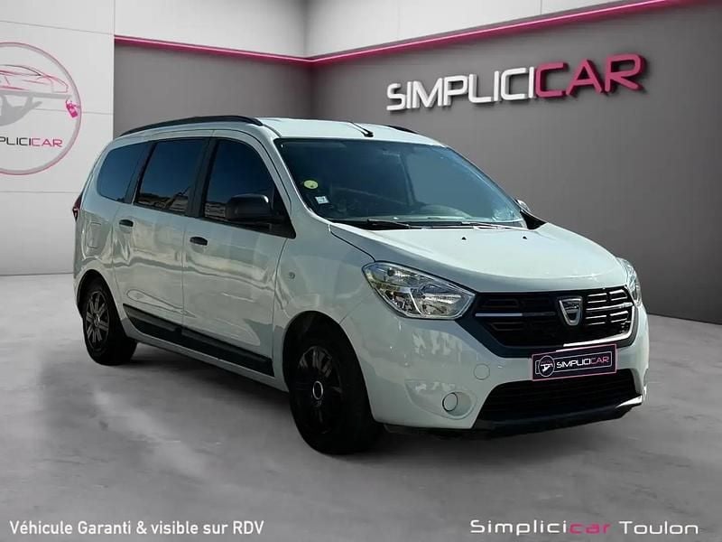 Blanc Utilisé 2018 Dacia Lodgy Monospace | 10 480 € (Bon prix) - Image 1/4