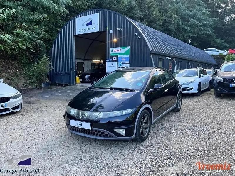 Noir Occasion 2007 Honda Civic Sport Berline | 6 500 € - Image 1/4