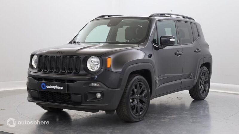 Noir Utilisé 2017 Jeep Renegade Limited SUV | 16 499 € (Prix assez cher) - Image 1/4