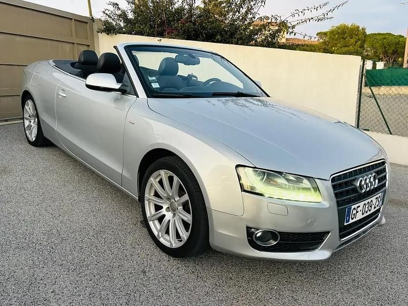 Argent Occasion 2011 Audi A5 Cabriolet S-Line Cabriolet | 12 990 € (Prix juste) - Image 1/4