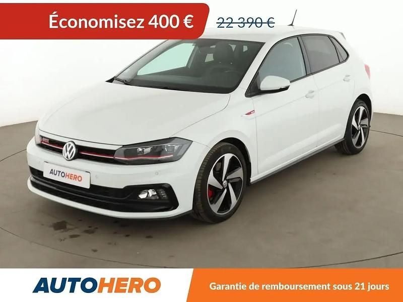 Blanc Occasion 2019 VW Polo GTI Citadine | 21 990 € (Prix juste) - Image 1/2